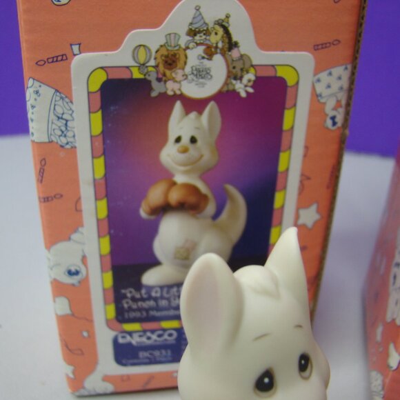 LOT of 3 pcs Precious moments, 1993-1997 in box membership items - Picture 6 of 16